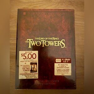 The Lord of the Rings The Two Towers Four-Disc Special Extended Edition New